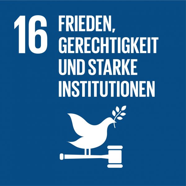 Ziele nachhaltige Entwicklung - Frieden, Gerechtigkeit und starke Institutionen